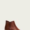 Women The Frye Company | The Frye Company Farrah Inside Zip Bootie Shoes Caramel