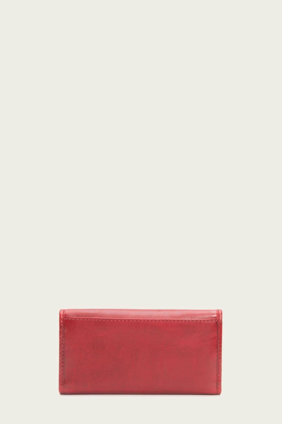 Women The Frye Company | The Frye Company Bags & Accessories Melissa Wallet Red