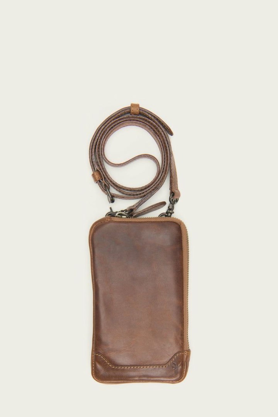 Women The Frye Company | The Frye Company Bags & Accessories Melissa 3-In-1 Crossbody Cognac