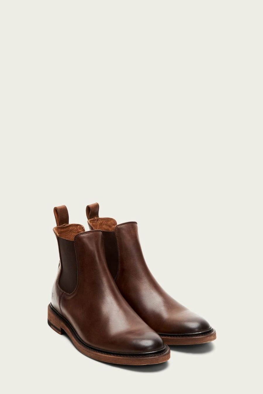 Men The Frye Company | The Frye Company James Chelsea Dark Brown