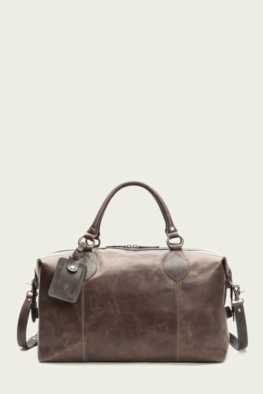 Men The Frye Company | The Frye Company Logan Overnight Bags & Accessories Slate