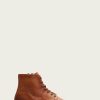 Men The Frye Company | The Frye Company Chris Lace Up Zip Tan