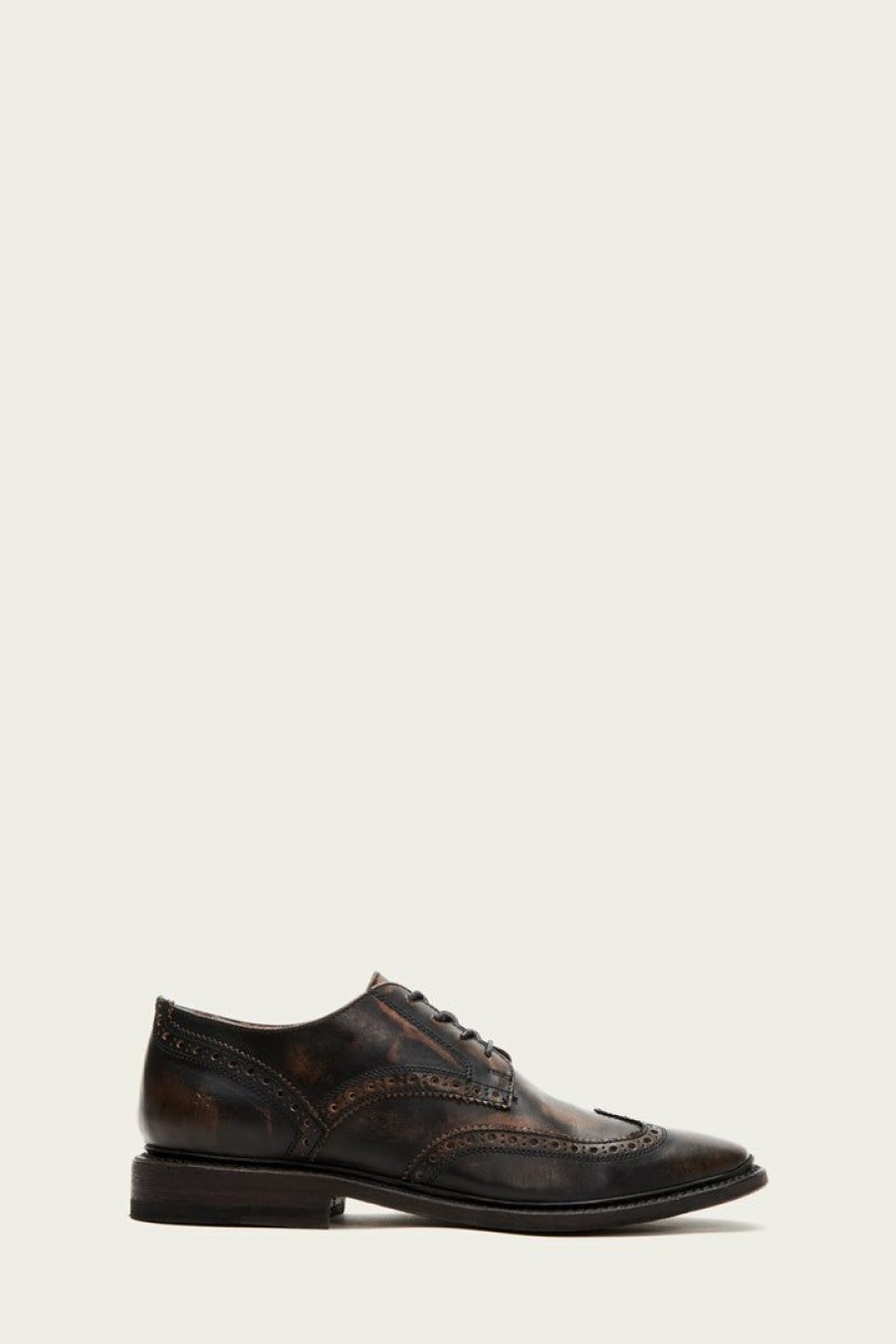 Men The Frye Company | The Frye Company Shoes Paul Wingtip Black