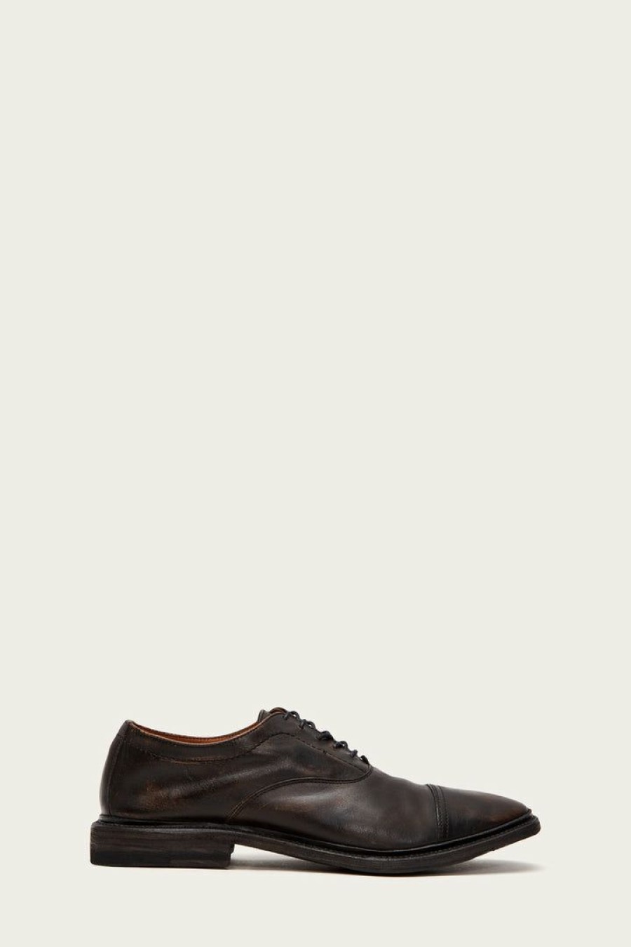 Men The Frye Company | The Frye Company Paul Bal Oxford Black