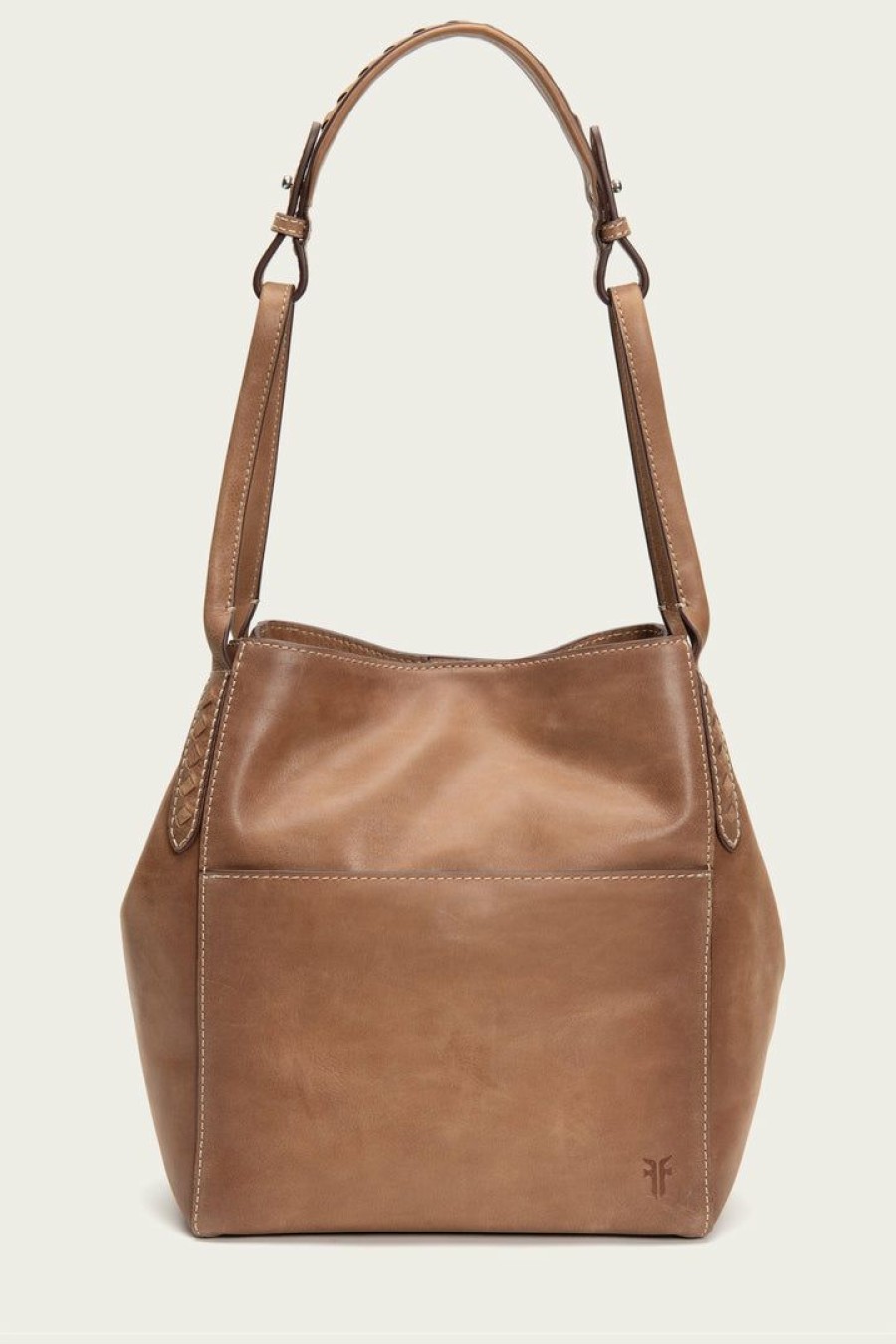 Women The Frye Company | The Frye Company Reed Hobo Bags & Accessories Tan