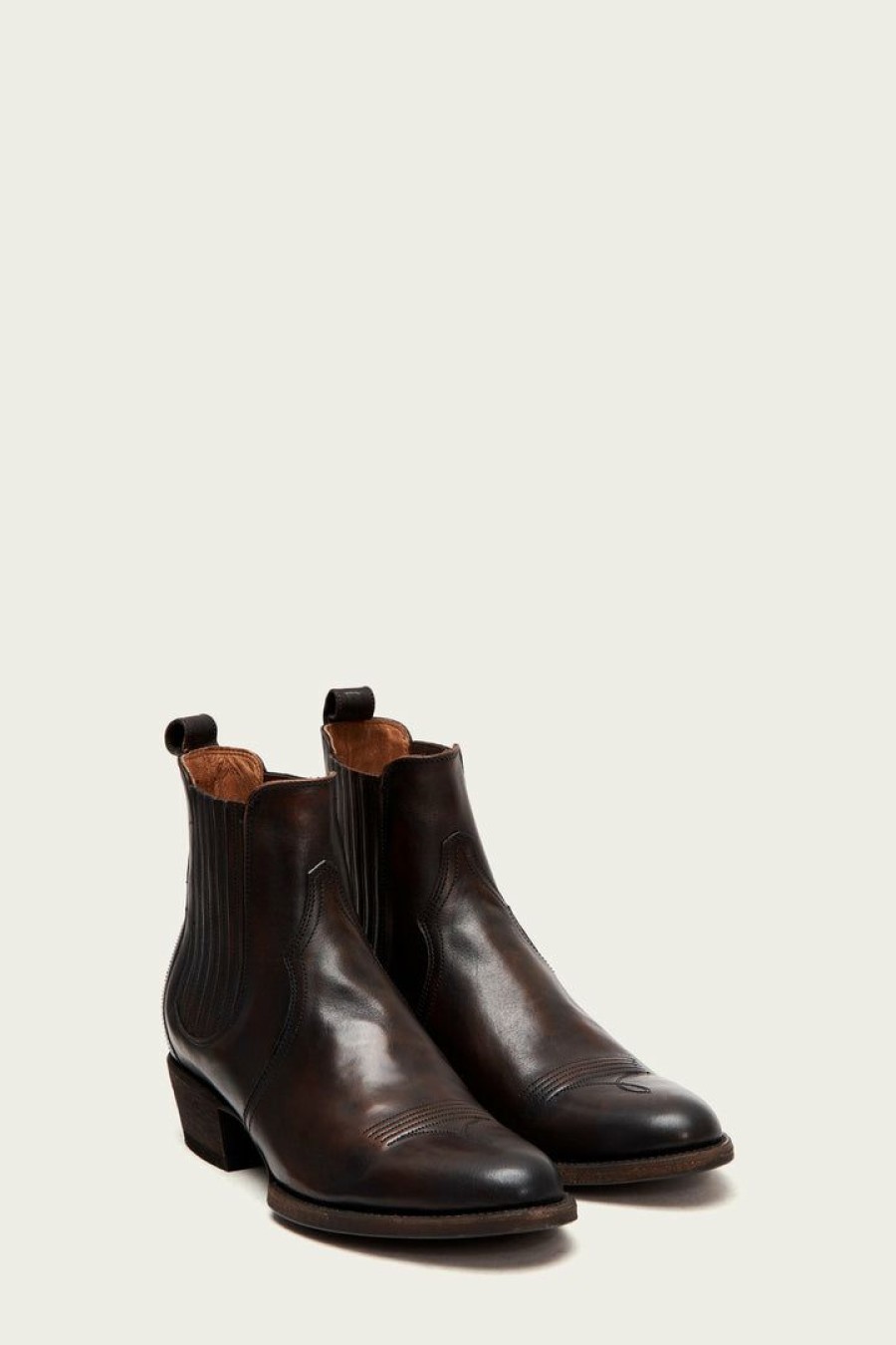 Men The Frye Company | The Frye Company Grady Chelsea Cognac