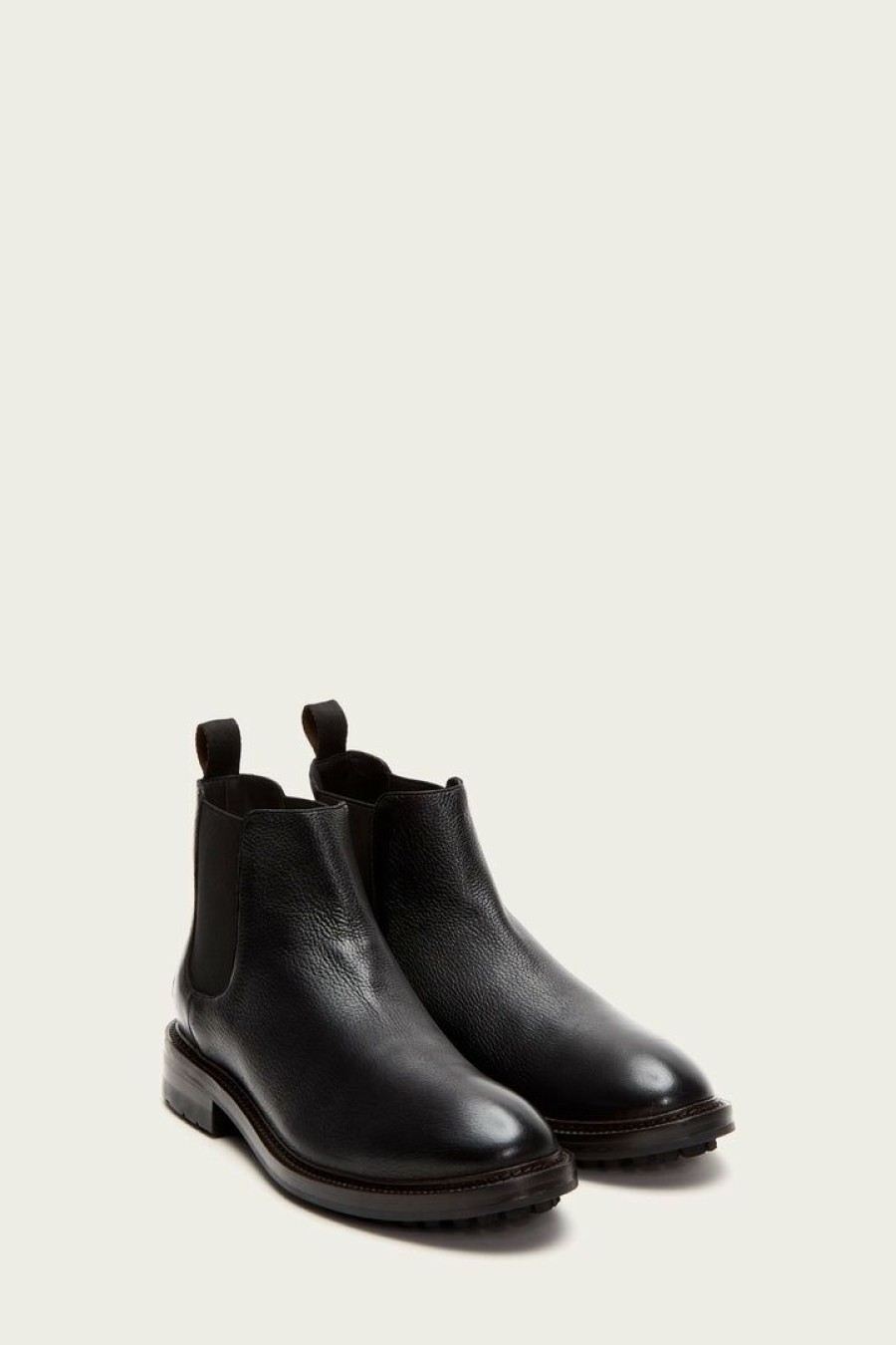 Men The Frye Company | The Frye Company Greyson Chelsea Shoes Black