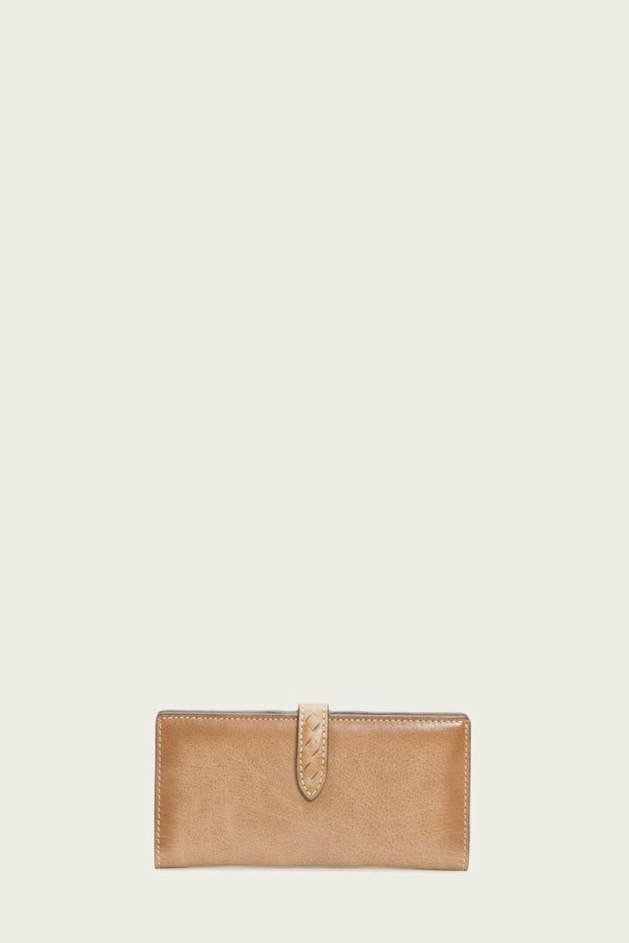 Women The Frye Company | The Frye Company Bags & Accessories Reed Slim Wallet Tan