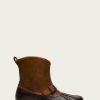 Men The Frye Company | The Frye Company Warren Duck Engineer Shearling Espresso Multi