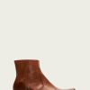 Men The Frye Company | The Frye Company Shoes Smith Inside Zip Caramel