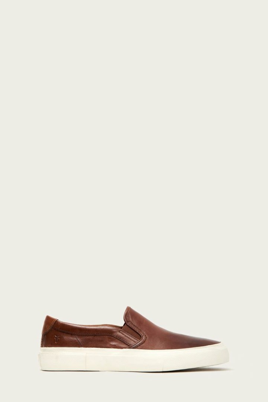 Men The Frye Company | The Frye Company Ludlow Slip On Shoes Cognac