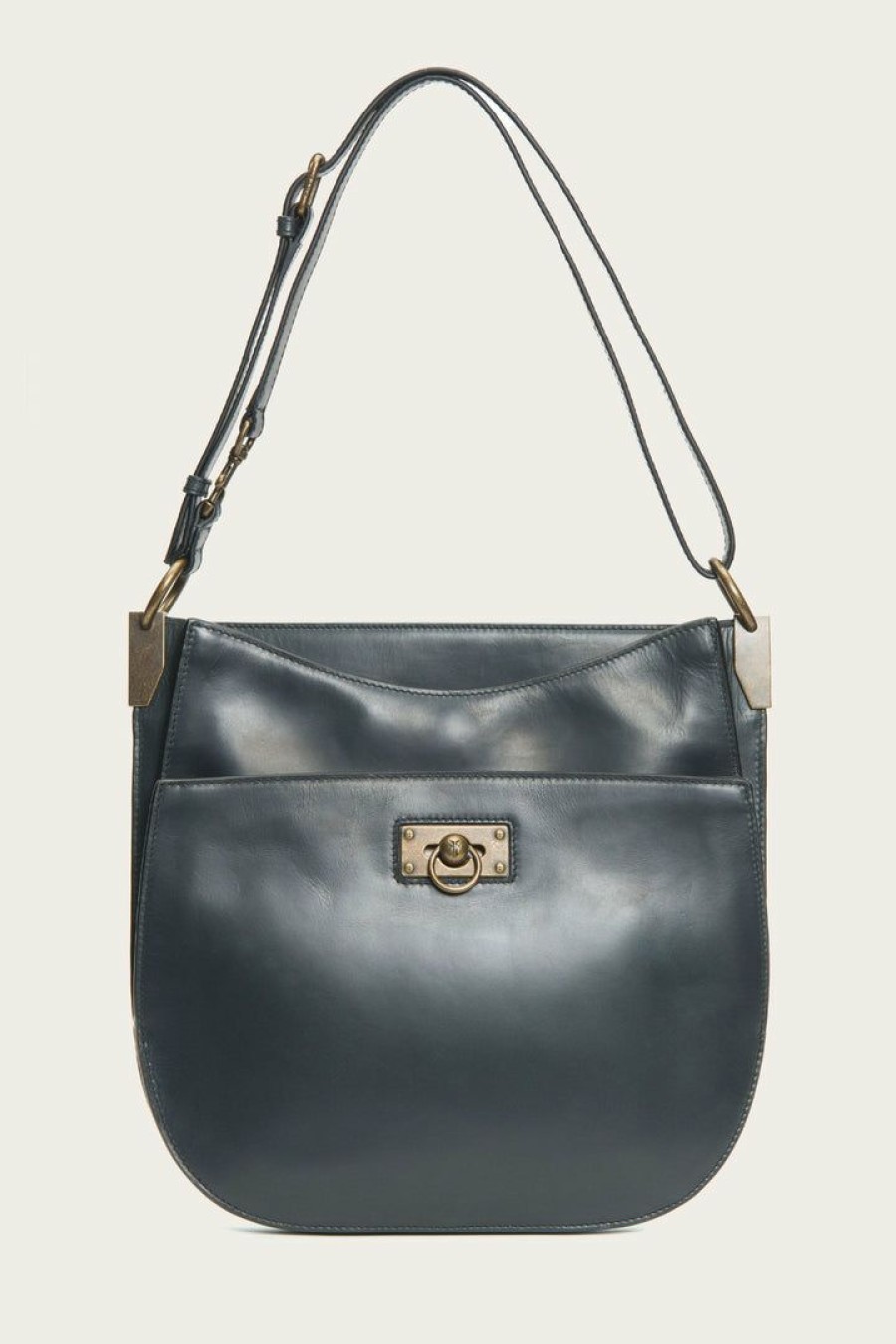 Women The Frye Company | The Frye Company Farrah Hobo Black