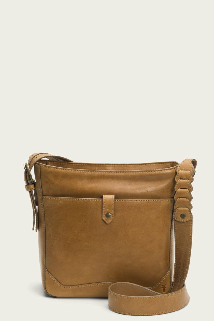 Women The Frye Company | The Frye Company Bags & Accessories Maddie Messenger Amber