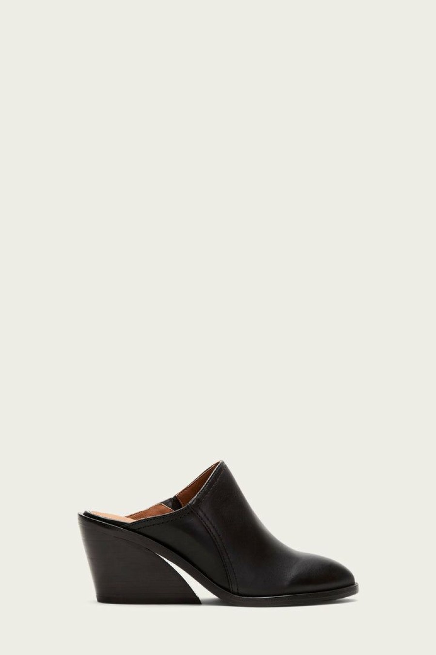 Women The Frye Company | The Frye Company Serena Mule Shoes Black