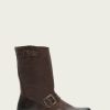 Women The Frye Company | The Frye Company Veronica Short Dark Brown