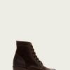 Women The Frye Company | The Frye Company Sabrina 6G Lace Up Shoes Dark Brown