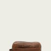 Men The Frye Company | The Frye Company Logan Travel Dopp Bags & Accessories Cognac