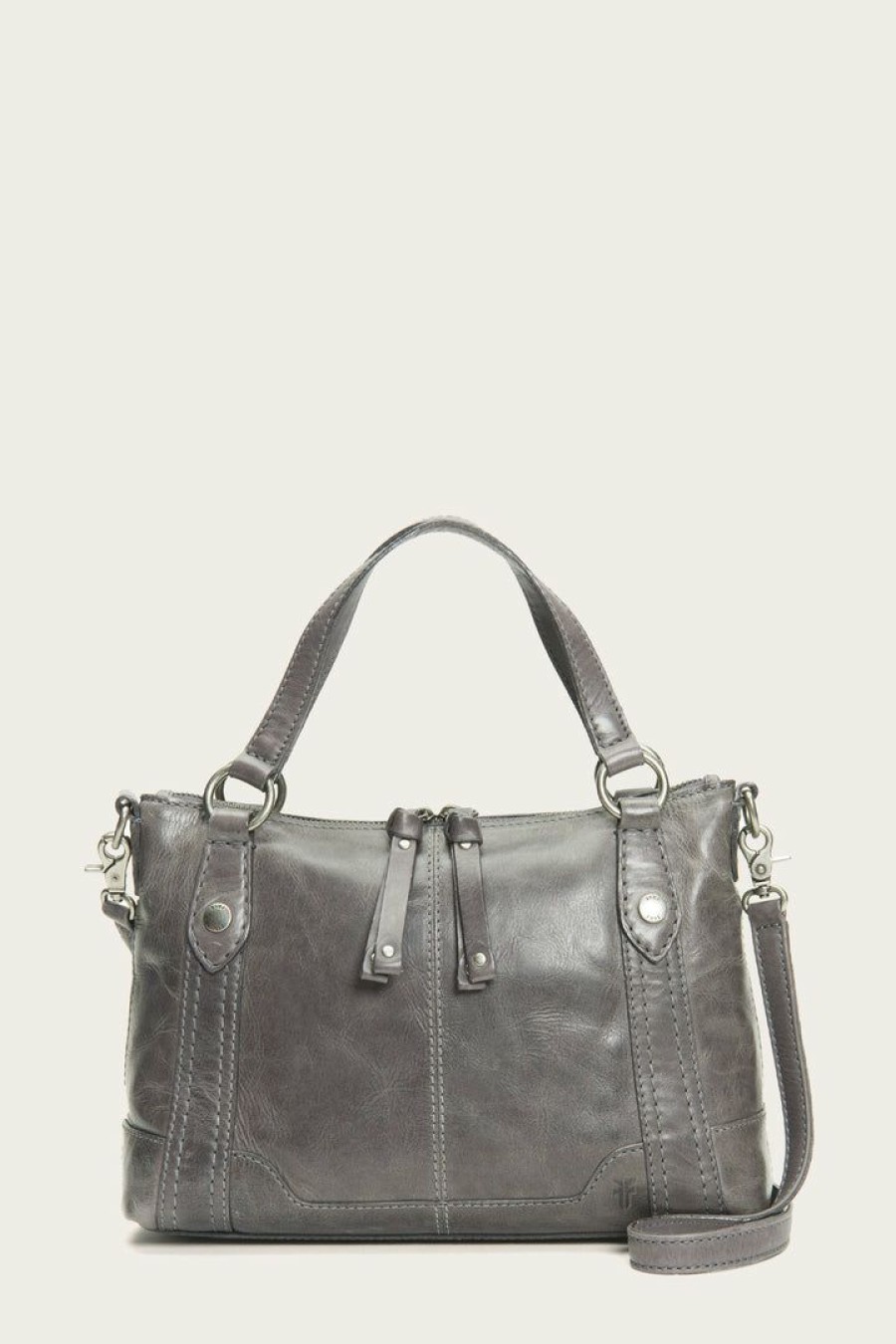 Women The Frye Company | The Frye Company Melissa Medium Crossbody Carbon