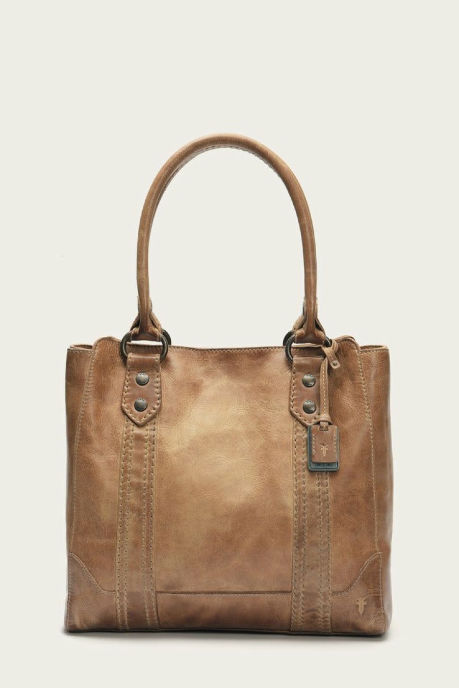 Women The Frye Company | The Frye Company Bags & Accessories Melissa Tote Beige