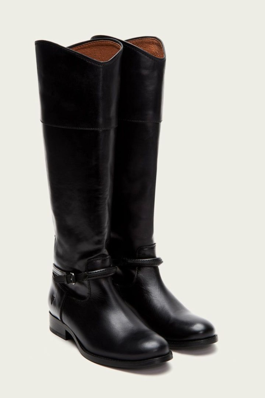 Women The Frye Company | The Frye Company Melissa Seam Tall Black