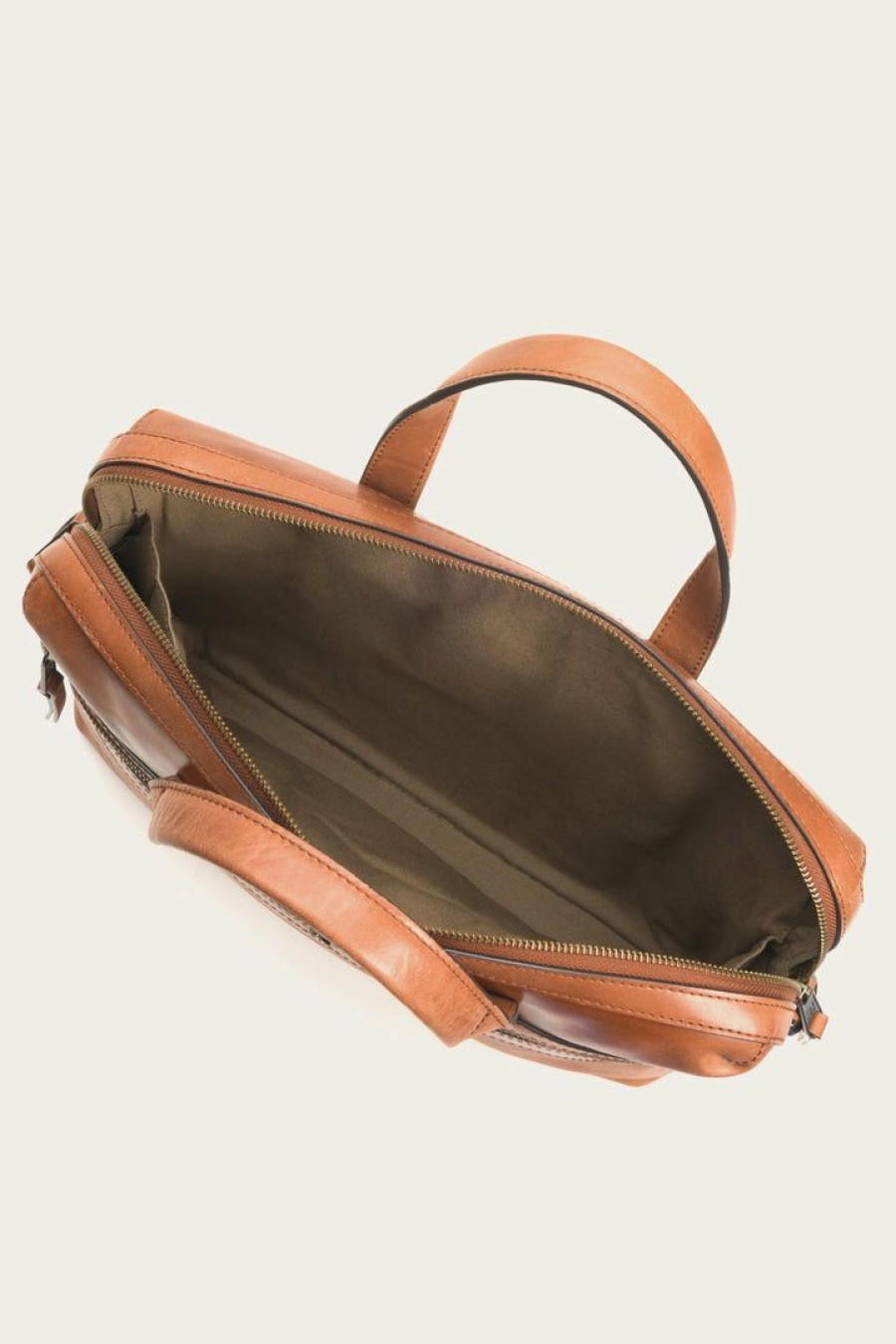 Men The Frye Company | The Frye Company Holden Slim Brief Bags & Accessories WhisClearance