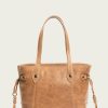 Women The Frye Company | The Frye Company Bags & Accessories Melissa Carryall Beige