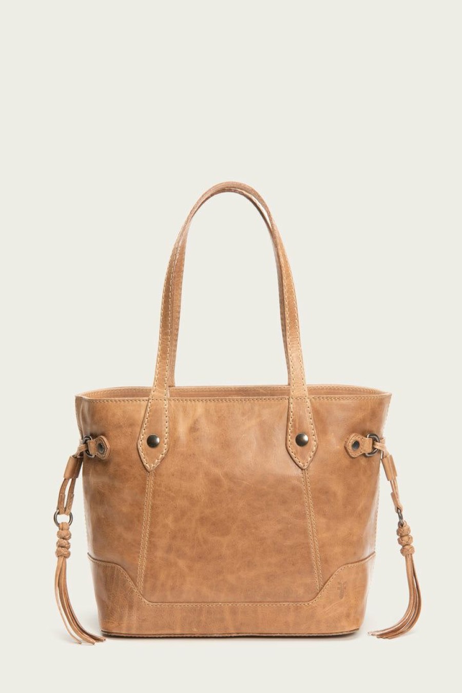 Women The Frye Company | The Frye Company Bags & Accessories Melissa Carryall Beige