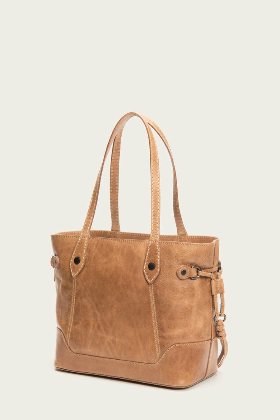 Women The Frye Company | The Frye Company Bags & Accessories Melissa Carryall Beige