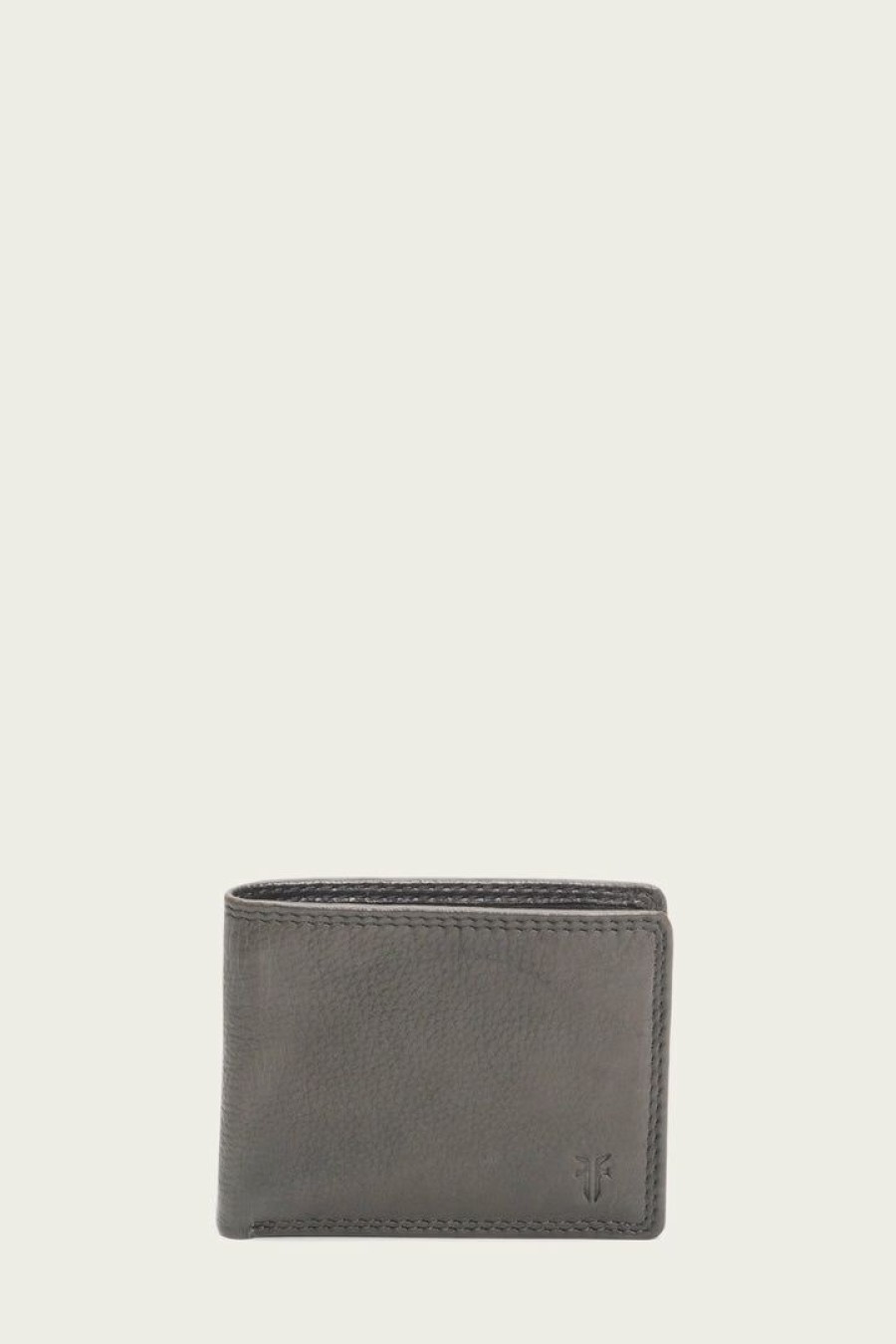 Men The Frye Company | The Frye Company Paul Slim Id Billfold Carbon