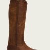 Women The Frye Company | The Frye Company Melissa Button 2 Cognac