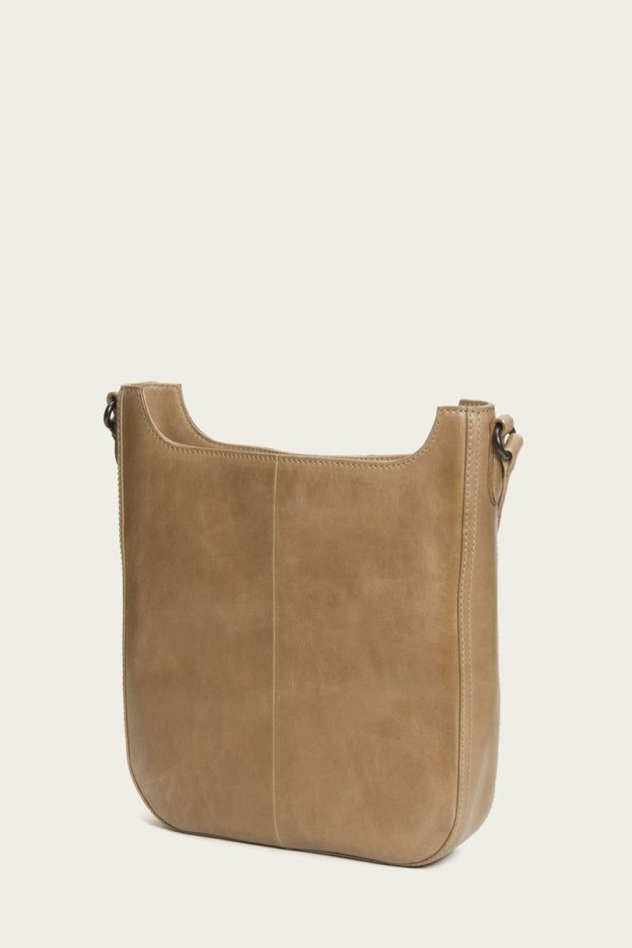 Women The Frye Company | The Frye Company Melissa Magazine Crossbody Bags & Accessories Beige