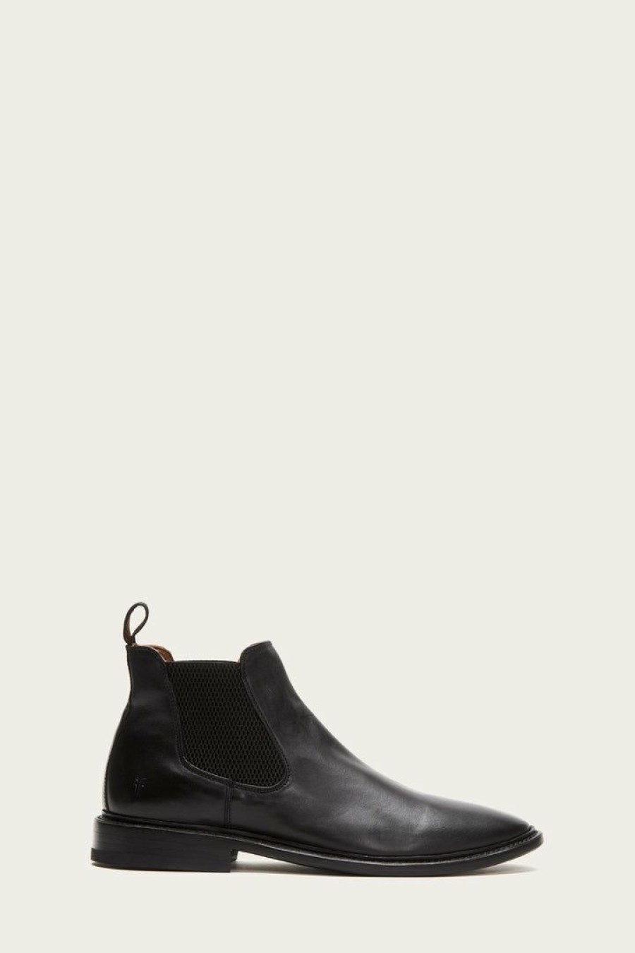 Men The Frye Company | The Frye Company Paul Chelsea Shoes Black