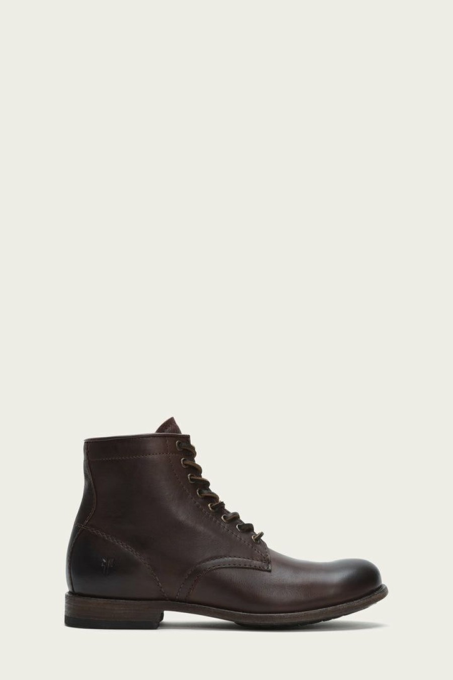 Men The Frye Company | The Frye Company Shoes Tyler Lace Up Dark Brown