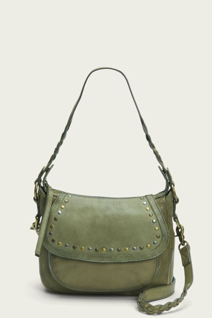 Women The Frye Company | The Frye Company Bags & Accessories Soraya Saddle Wild Sage