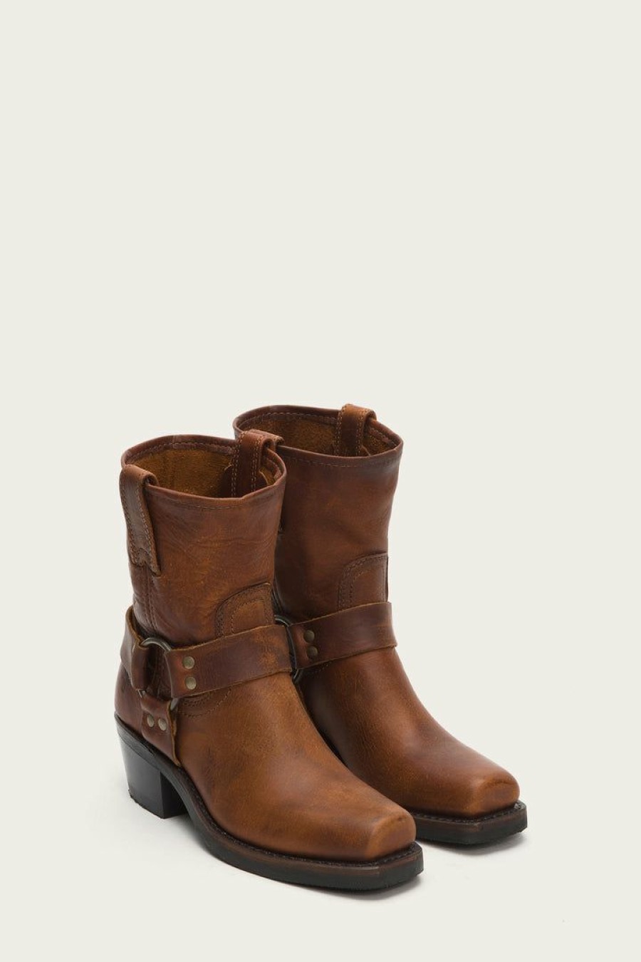 Women The Frye Company | The Frye Company Shoes Harness 8R Cognac