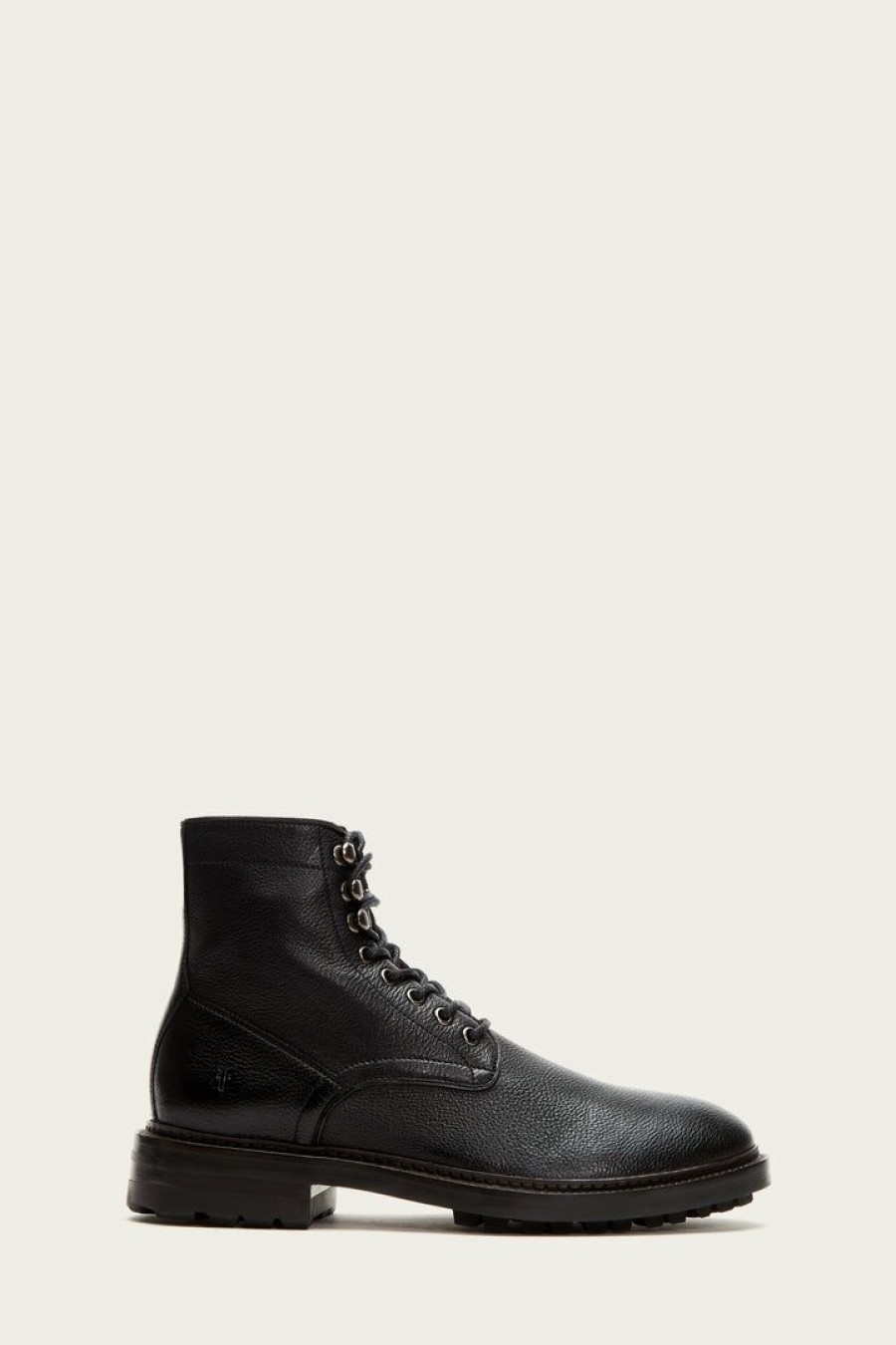 Men The Frye Company | The Frye Company Greyson Lace Up Shoes Black