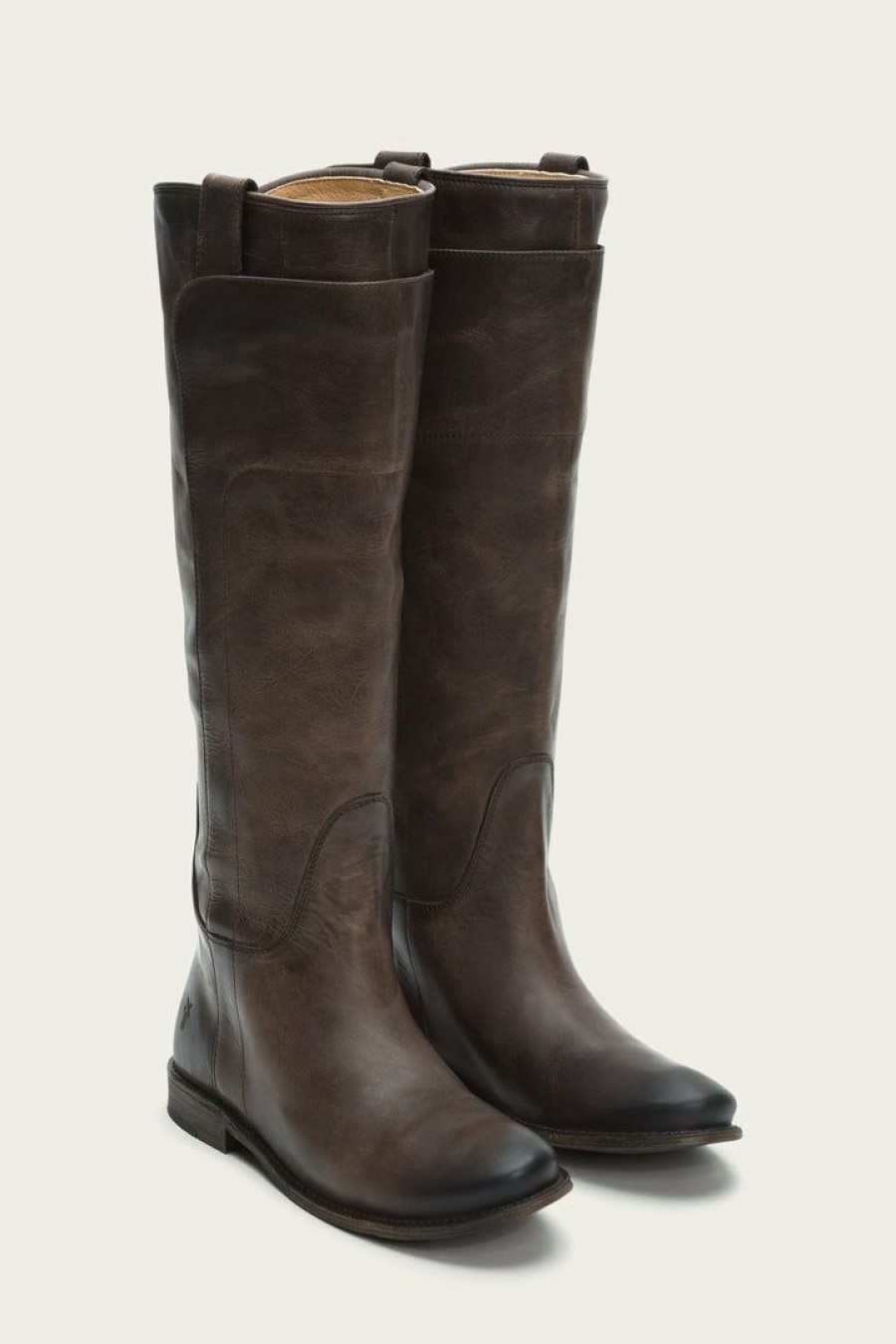 Women The Frye Company | The Frye Company Paige Tall Riding Shoes Slate