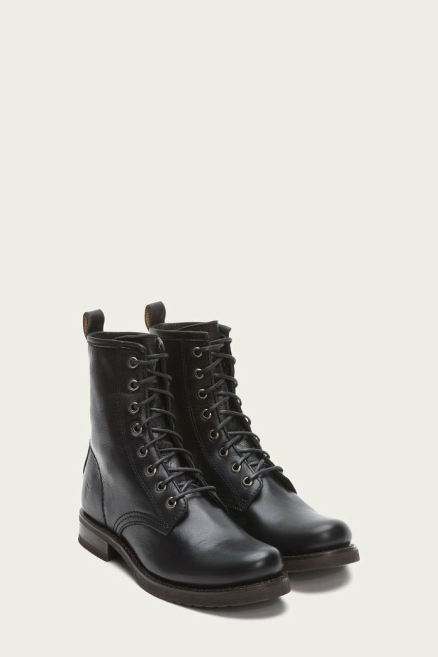 Women The Frye Company | The Frye Company Veronica Combat Black