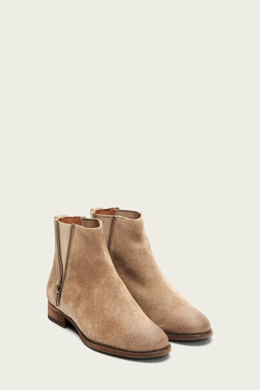 Women The Frye Company | The Frye Company Carly Zip Chelsea Ash