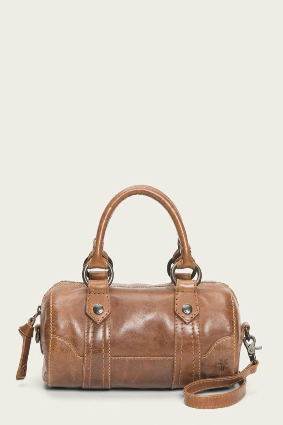 Women The Frye Company | The Frye Company Melissa Mini Barrel Cognac