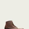 Men The Frye Company | The Frye Company Logan Cap Toe Brown