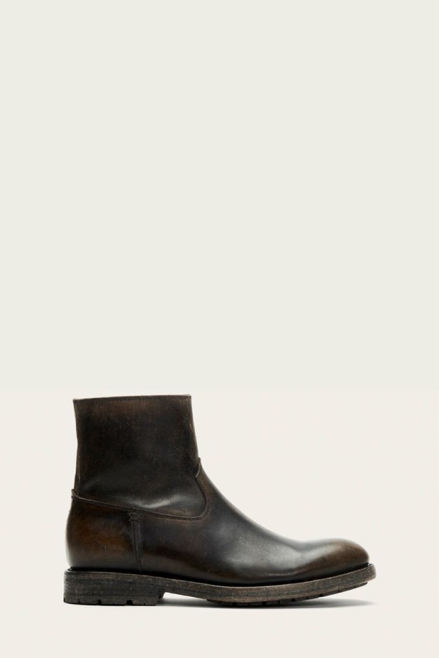 Men The Frye Company | The Frye Company Shoes Bowery Inside Zip Black