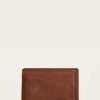 Men The Frye Company | The Frye Company Logan Slim Id Billfold Cognac