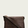 Men The Frye Company | The Frye Company Bags & Accessories Logan Messenger Dark Brown