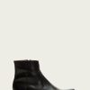 Men The Frye Company | The Frye Company Smith Inside Zip Black