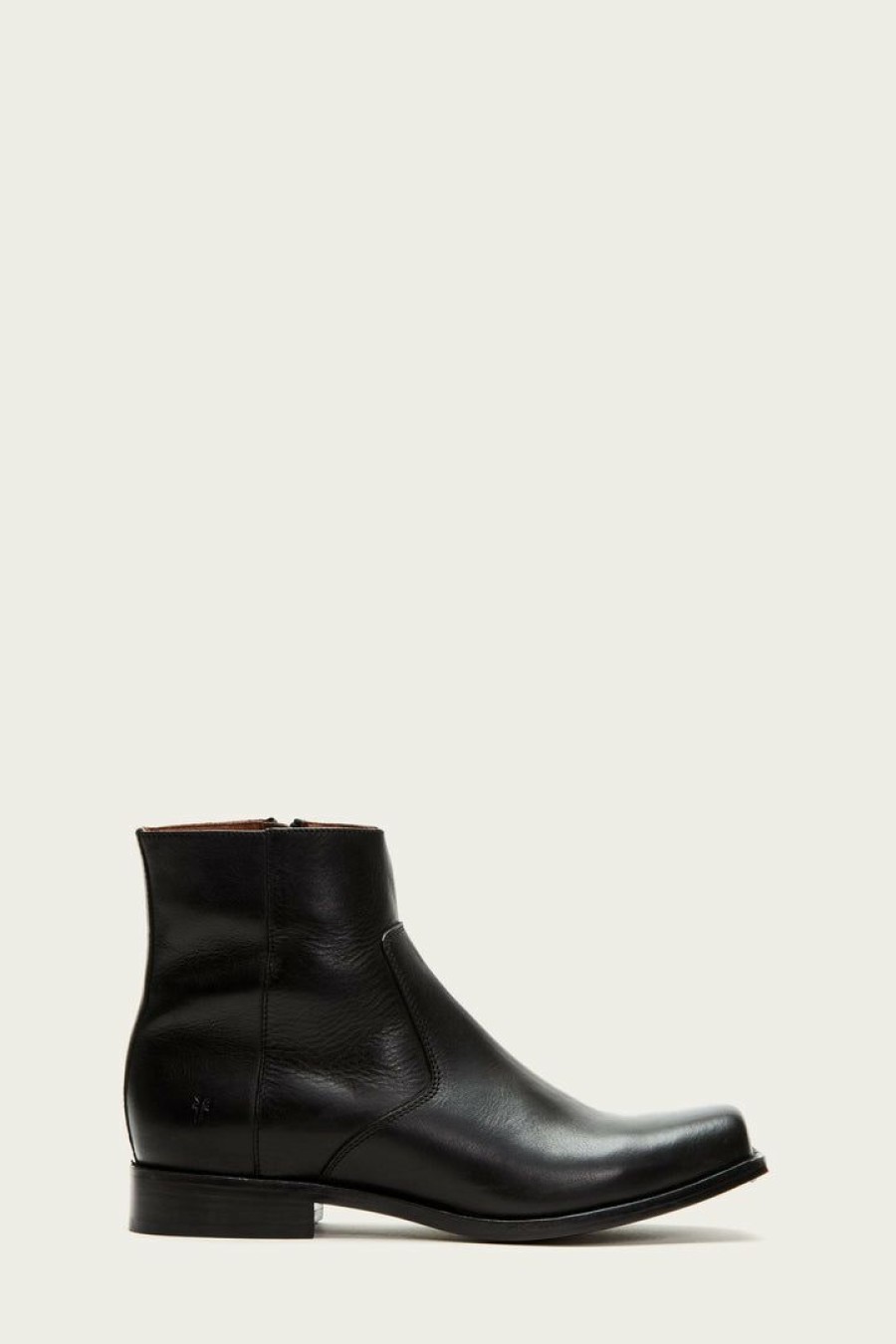 Men The Frye Company | The Frye Company Smith Inside Zip Black