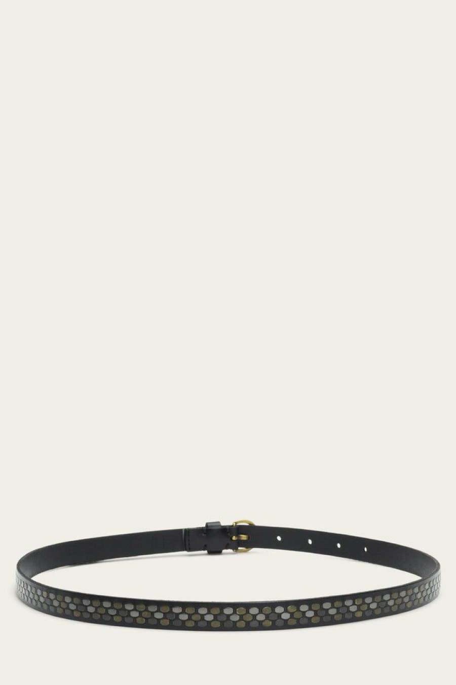 Women The Frye Company | The Frye Company Staple Studs Belt Bags & Accessories Black