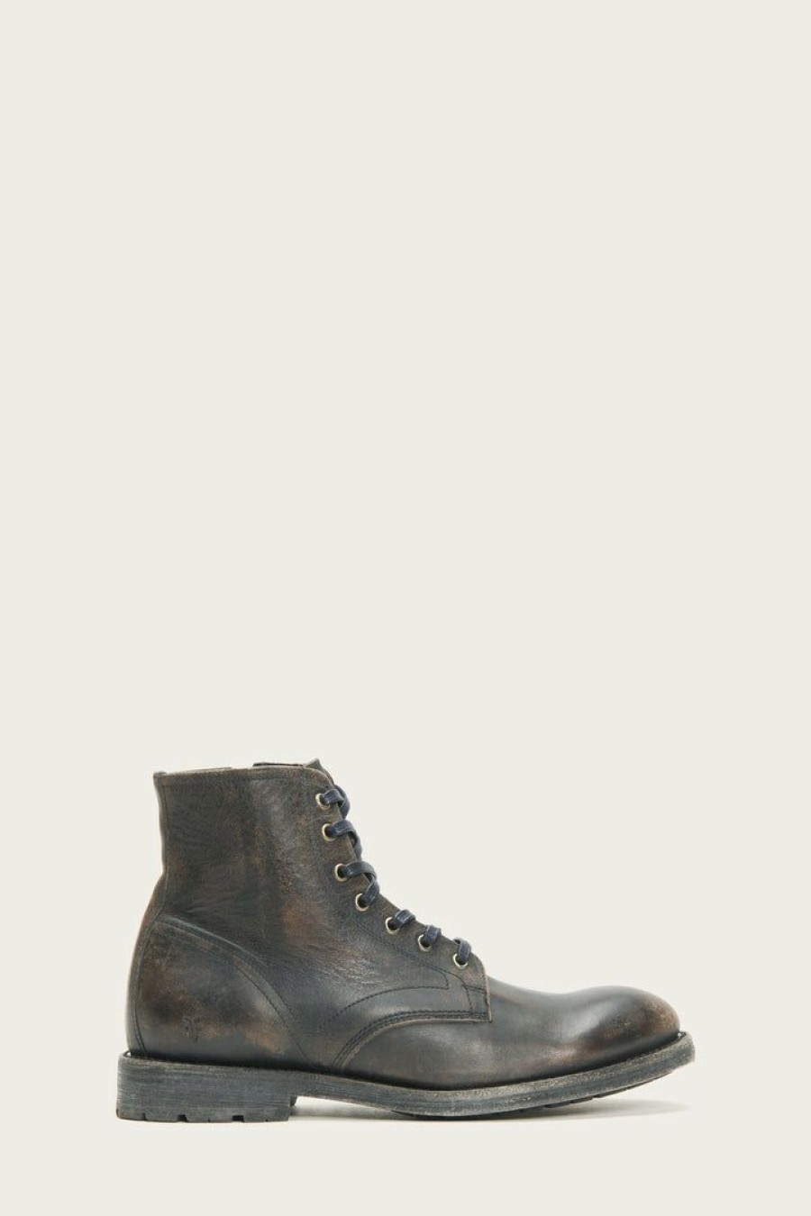 Men The Frye Company | The Frye Company Shoes Bowery Lace Up Black