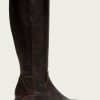 Women The Frye Company | The Frye Company Carson Piping Tall Black