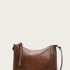 Women The Frye Company | The Frye Company Bags & Accessories Melissa Zip Crossbody Cognac